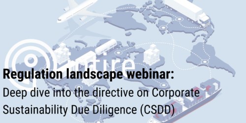 Webinar: Directive on Corporate Sustainability Due Diligence