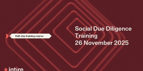Training: Social Due Diligence