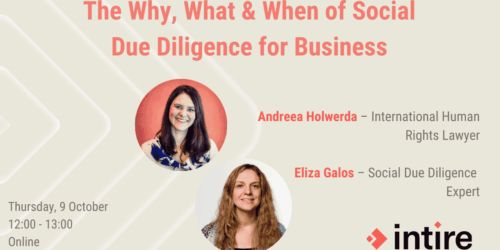 Why what & when of Social Due Diligence for Business